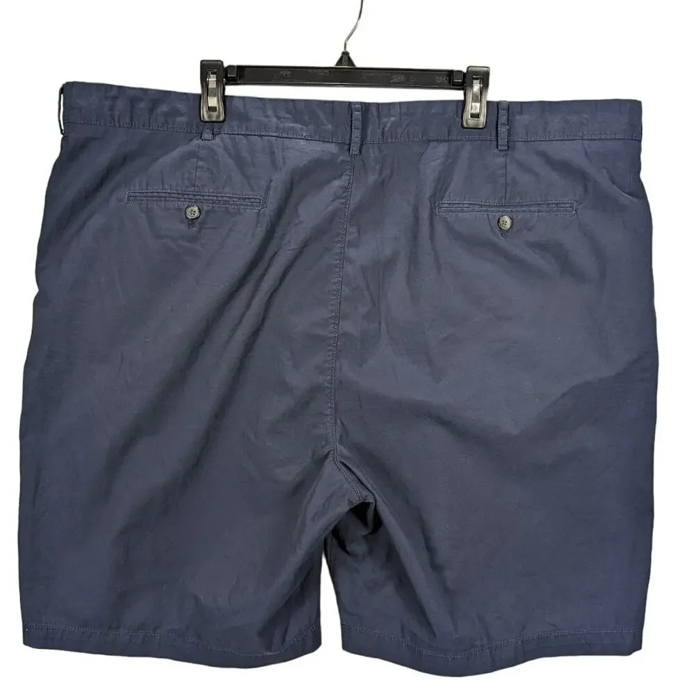 Cremieux Shorts Mens 50 Hampton Golf Navy Blue Chino Preppy Outdoors Beachy